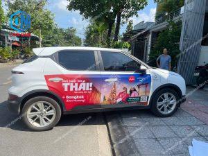 dán quảng cáo trên grab