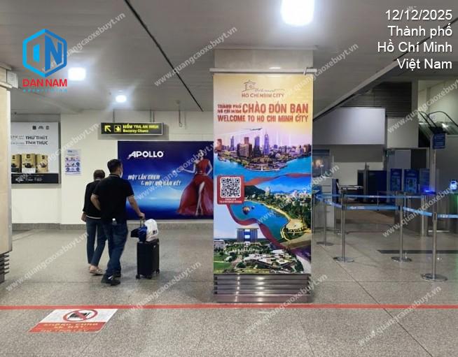 Quảng cáo tại sân bay Tân Sơn Nhất