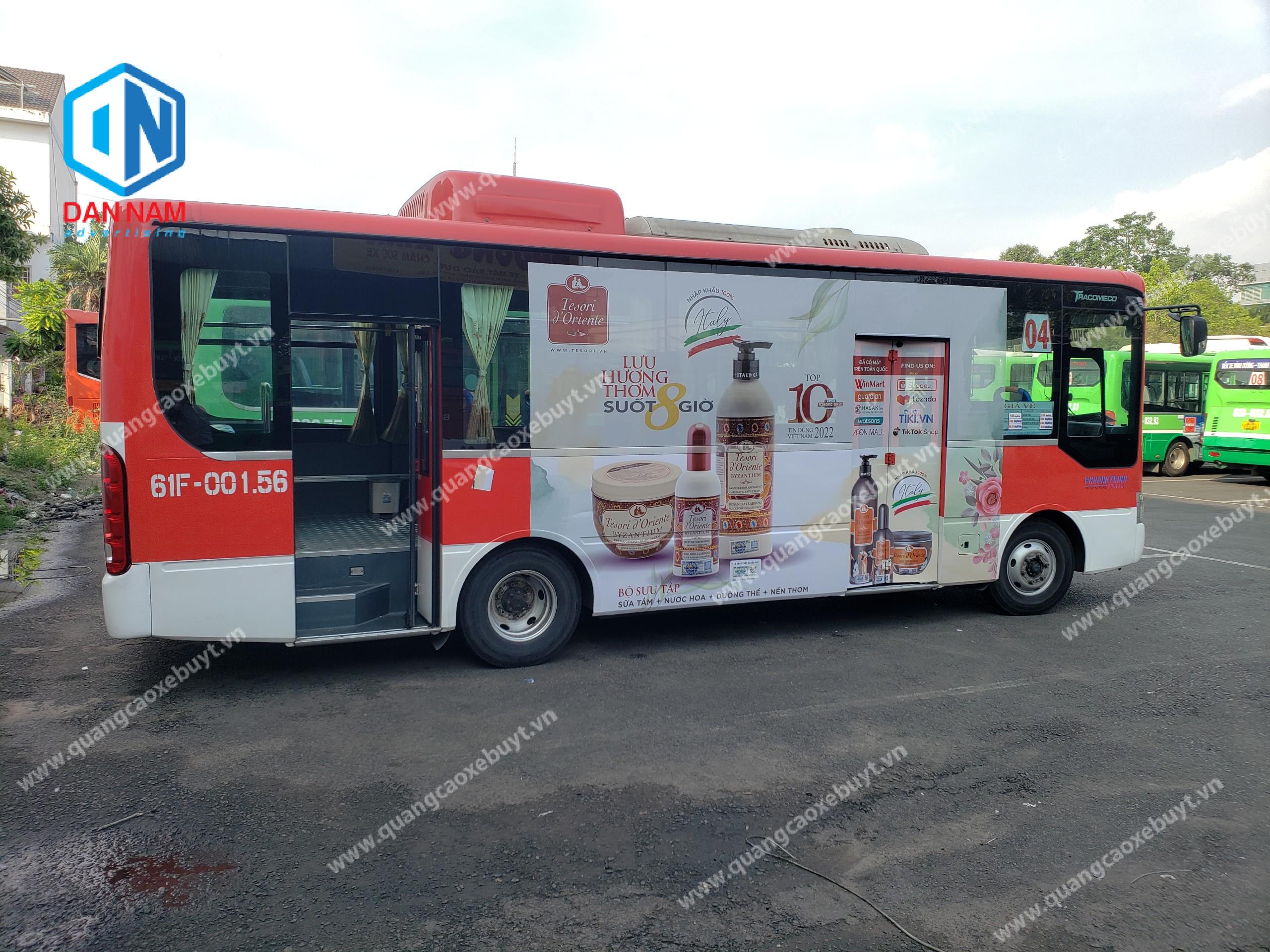 Quảng cáo trên xe bus TPHCM Quảng cáo trên xe bus TPHCM