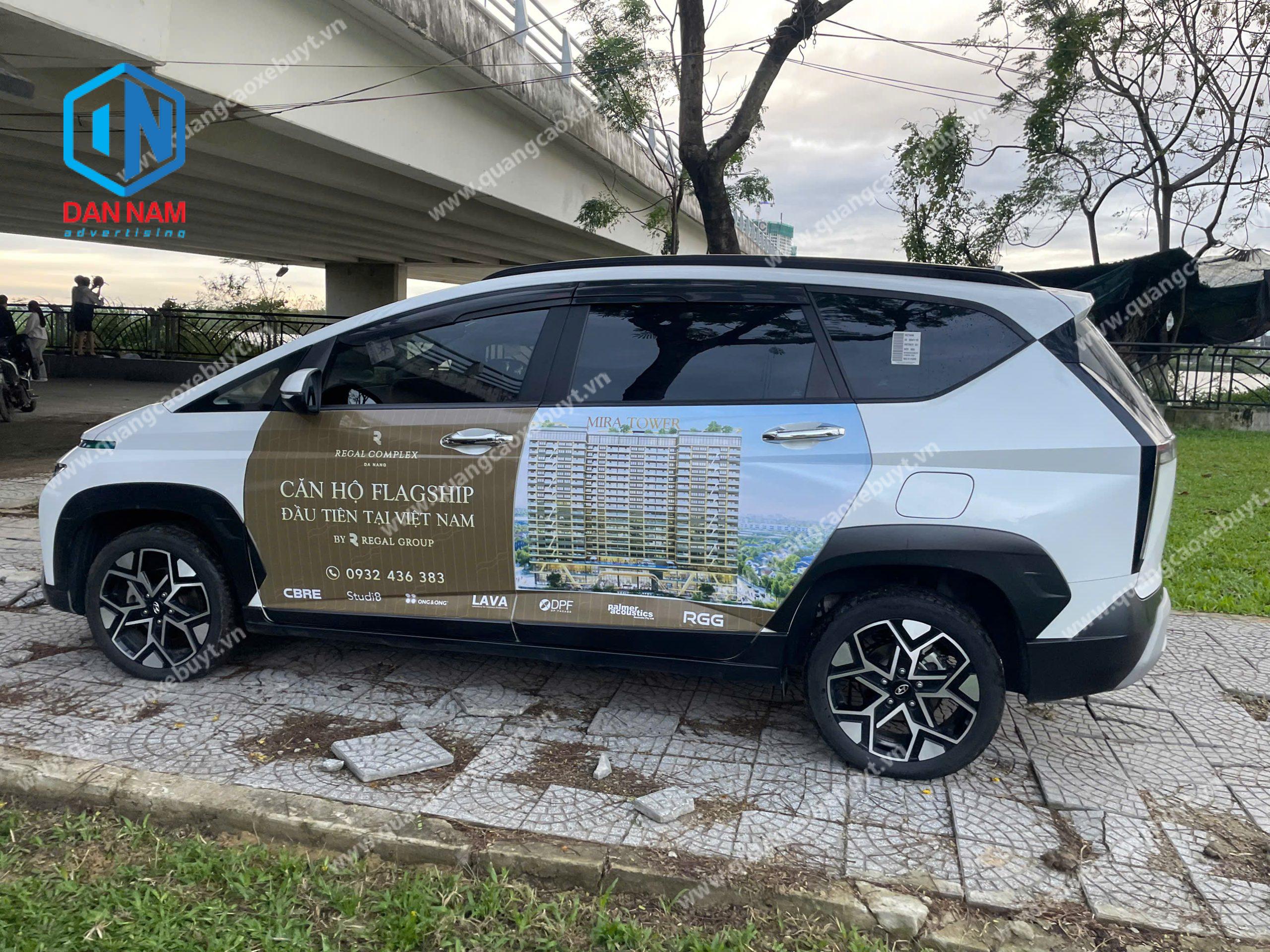 Cho thuê xe dán quảng cáo