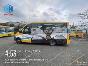 Quảng cáo xe bus Quang Nam