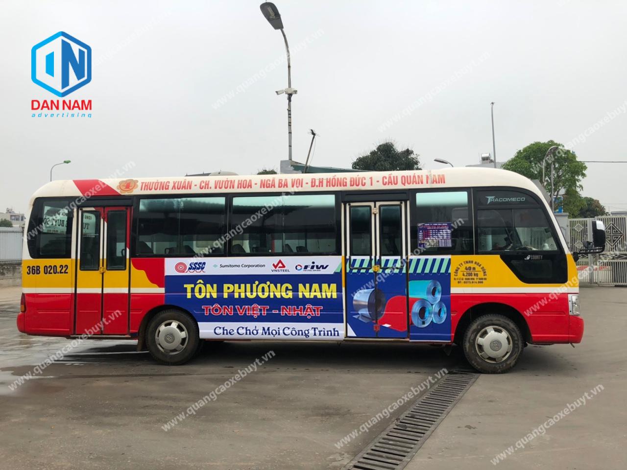 Quảng cáo xe bus Thanh Hóa