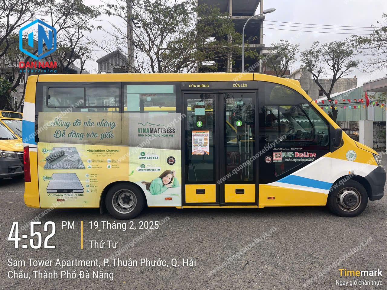 Quảng cáo xe buýt Quang Nam
