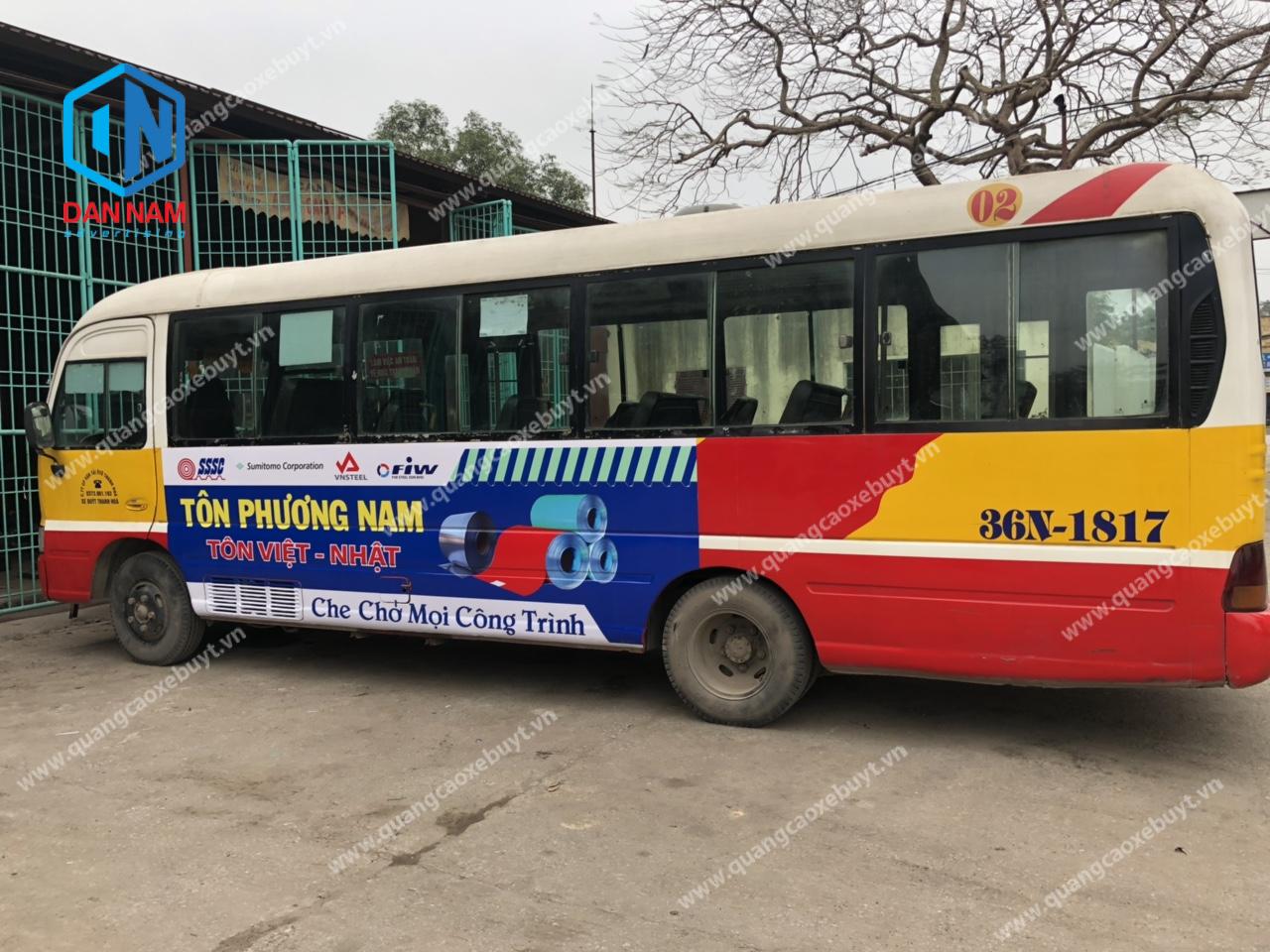 Quảng cáo xe buýt Thanh Hóa