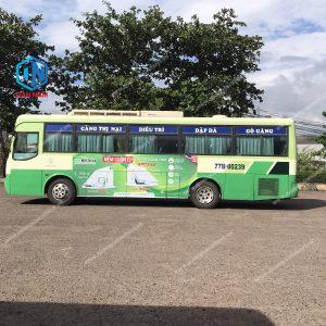 Quảng cáo xe bus Bình Định