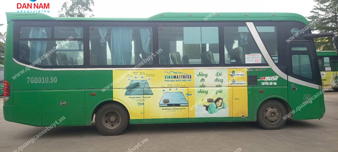 Quảng cáo xe bus Quảng Ngãi