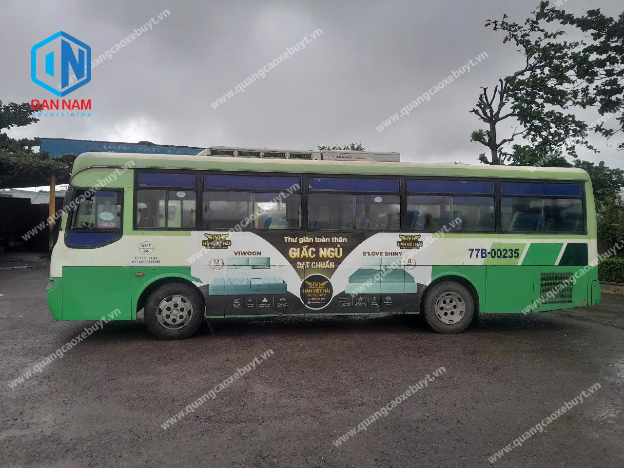 Quảng cáo xe buýt Bình Định