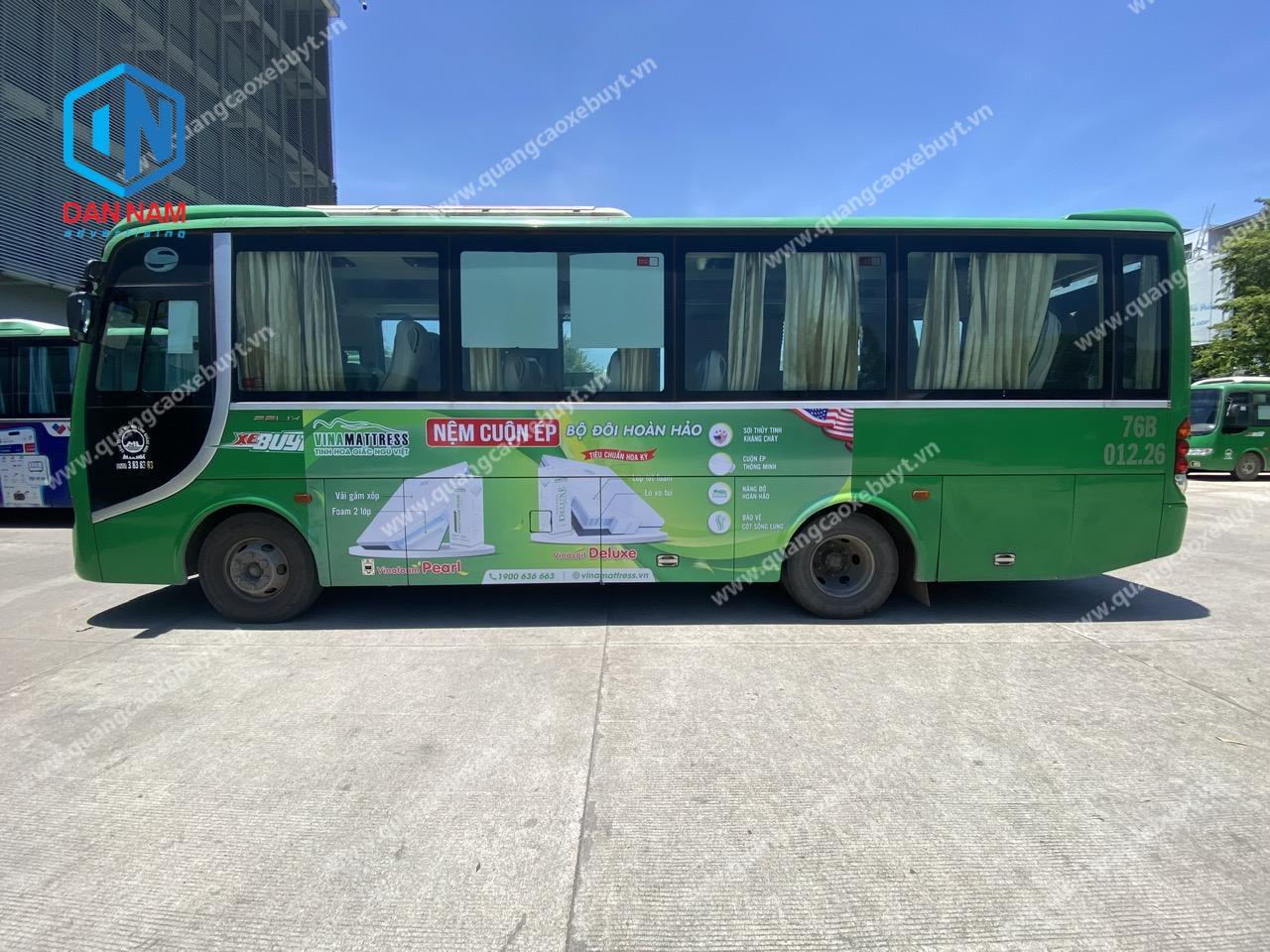 Quảng cáo xe buýt Quảng Ngãi