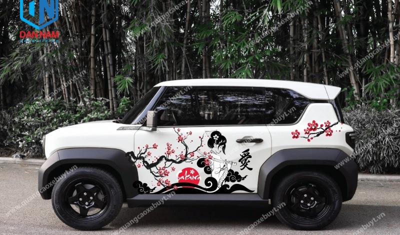 Dán decal xe điện Vinfast VF3