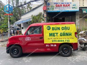 Dán decal xe vinfast EC van