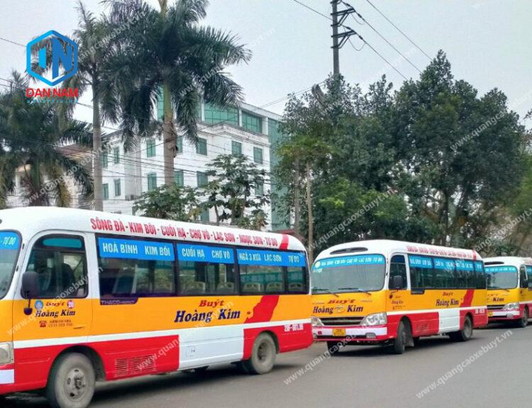 Quảng cáo xe buýt Hòa Bình Quảng cáo xe buýt Hòa Bình